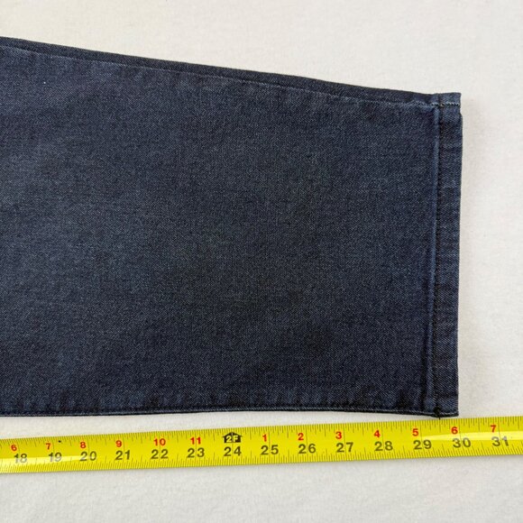 NWT Terra & Sky Women Core Straight High Rise Stretch Navy Denim Jeans Plus 26W - Picture 11 of 11